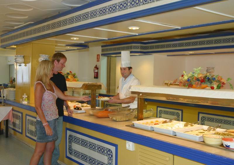 Invisa Ereso All Inclusive Es Cana Restoran fotoğraf